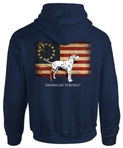 American Strong - Full Zip Hooded Sweater