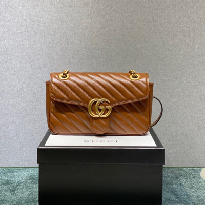 Alternative view of GG Marmont small matelasse shoulder bag