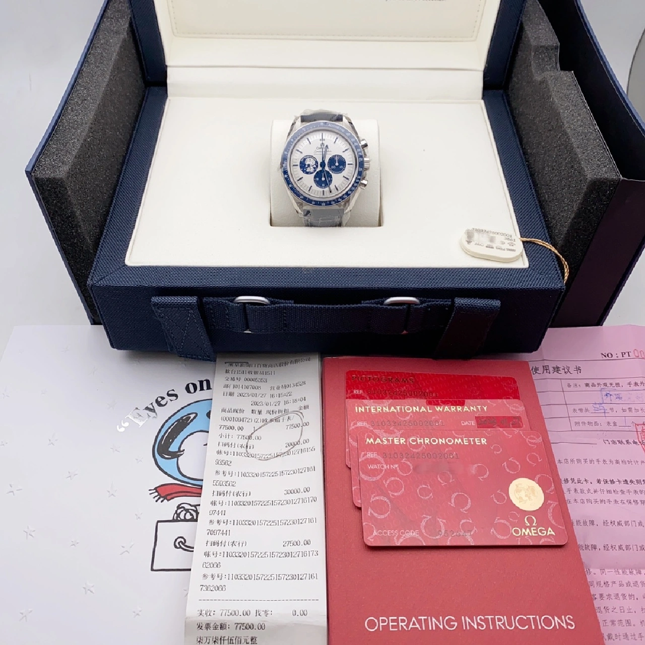ANNIVERSARY SERIES CO‑AXIAL MASTER CHRONOMETER CHRONOGRAPH 42 MM-310.32.42.50.02.001(AAAAA version) - Image 11
