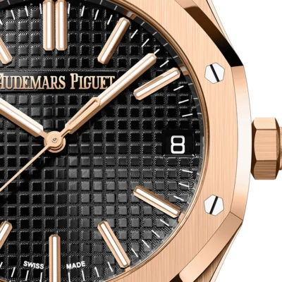 Alternative view of ROYAL OAK SELFWINDING  50TH ANNIVERSARY  Ref. 15510OR.OO.D002CR.01 This 18-carat pink gold Royal Oak Selfwinding in 4