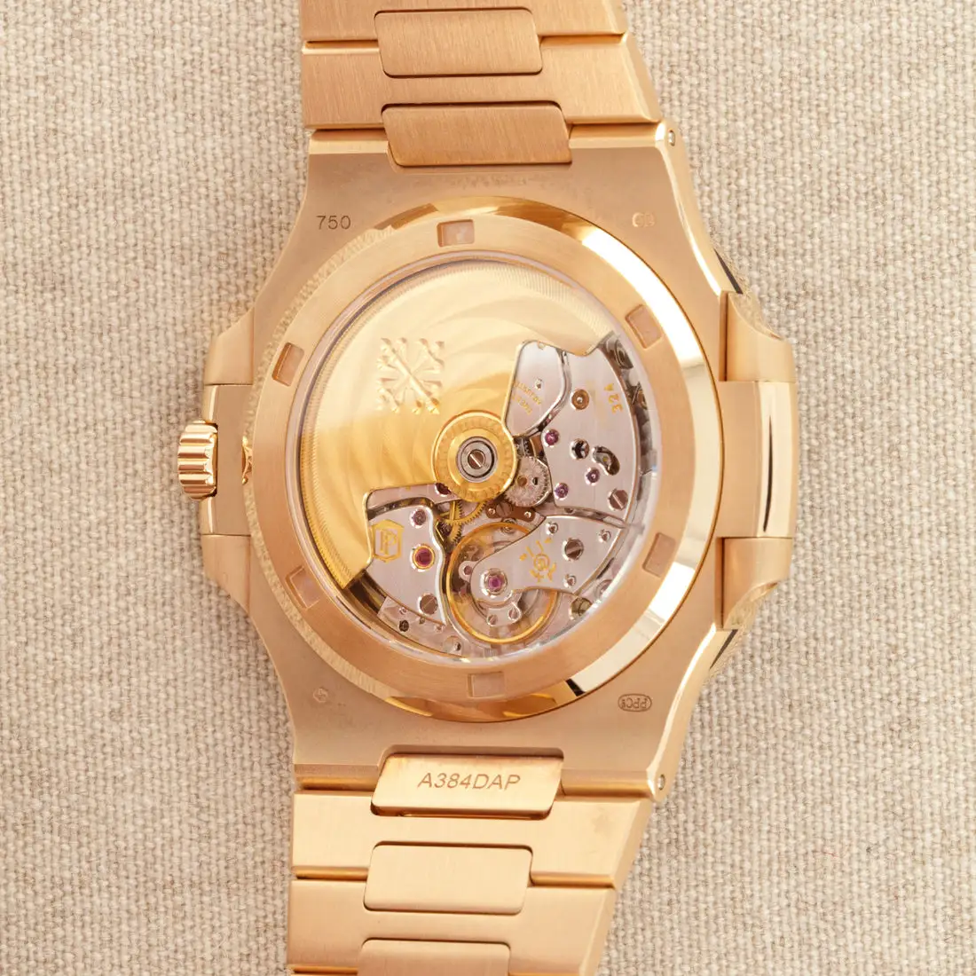 AAAAA-Patek Philippe Nautilus Rose Gold Brown Ruby Dial 40mm Ruby Bezel 5723/112R-001 - BRAND NEW - Image 3