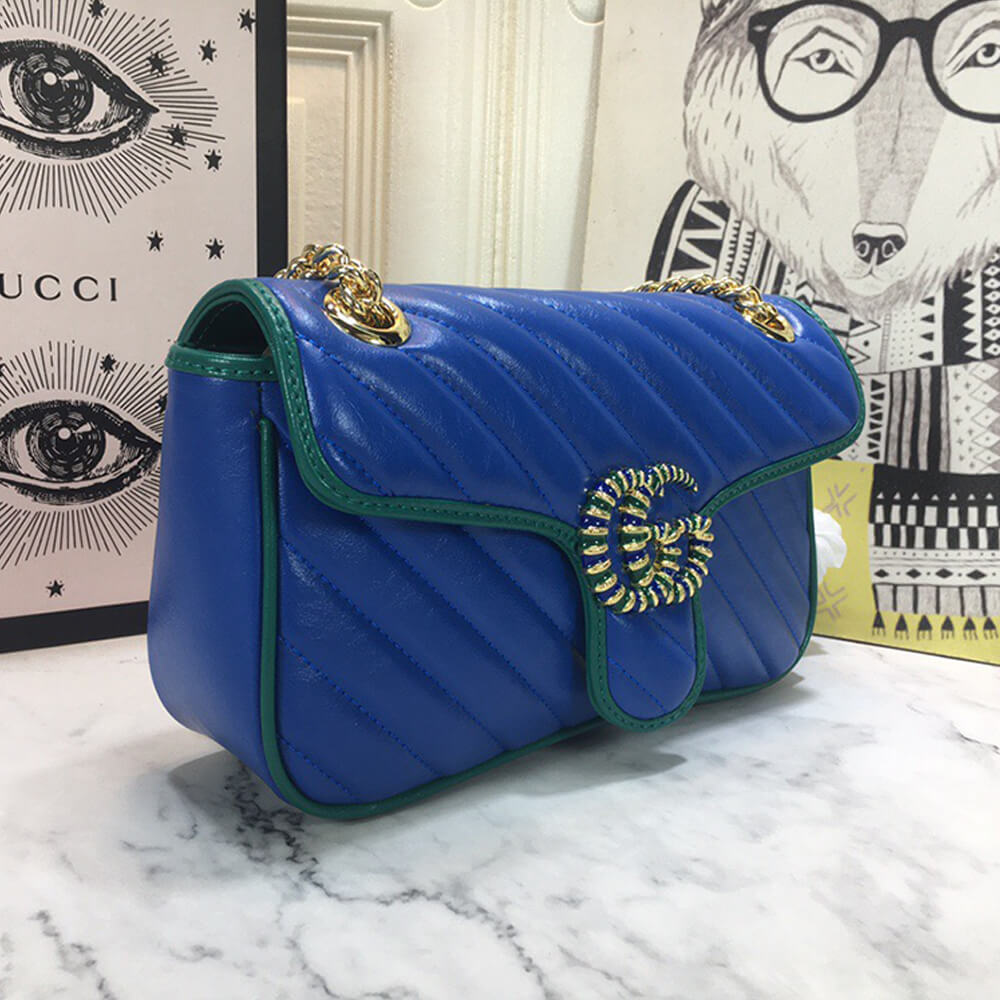 GG Marmont small matelasse shoulder bag - Image 6