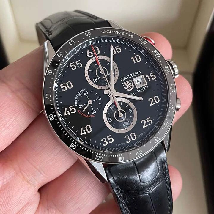TAG HEUER CARRERA Automatic Chronograph - Diameter 43 mm CV2A81.FC6237 - Image 3