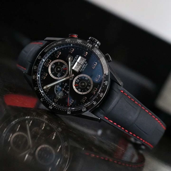 TAG HEUER CARRERA Automatic Chronograph - Diameter 43 mm CV2A81.FC6237 - Image 7