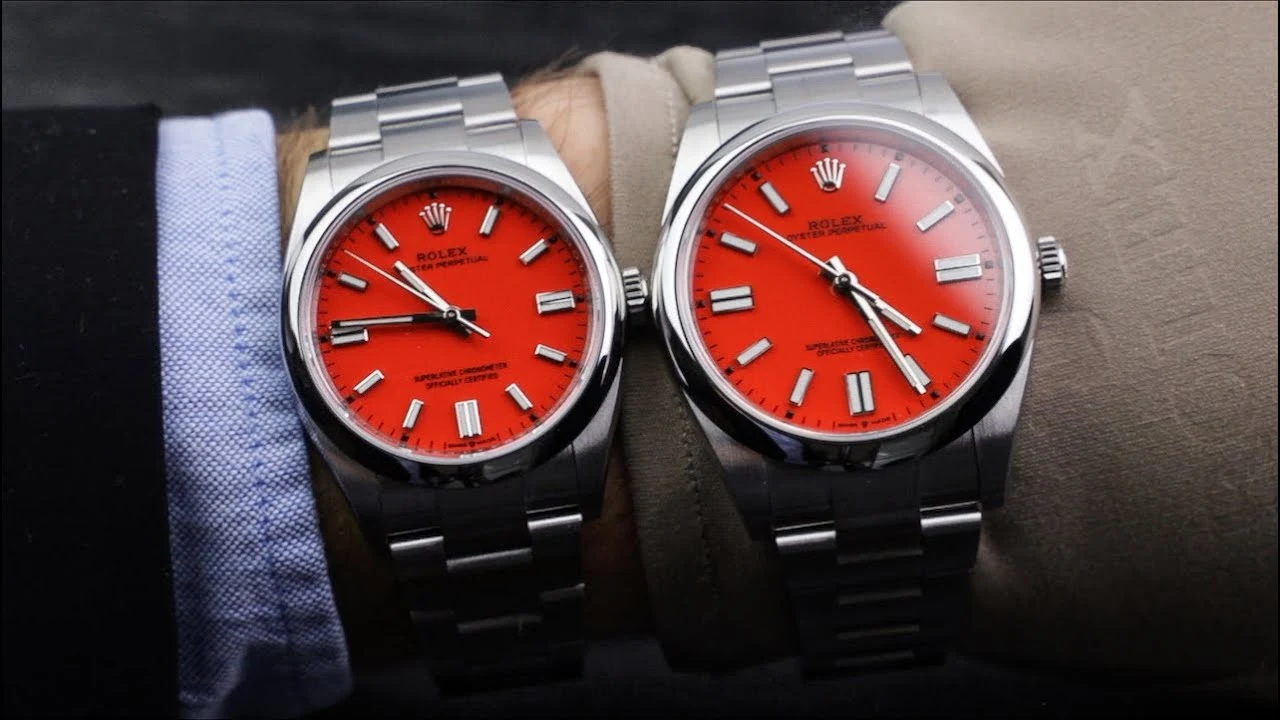 OYSTER PERPETUAL 124300 Series(orange) - Image 9