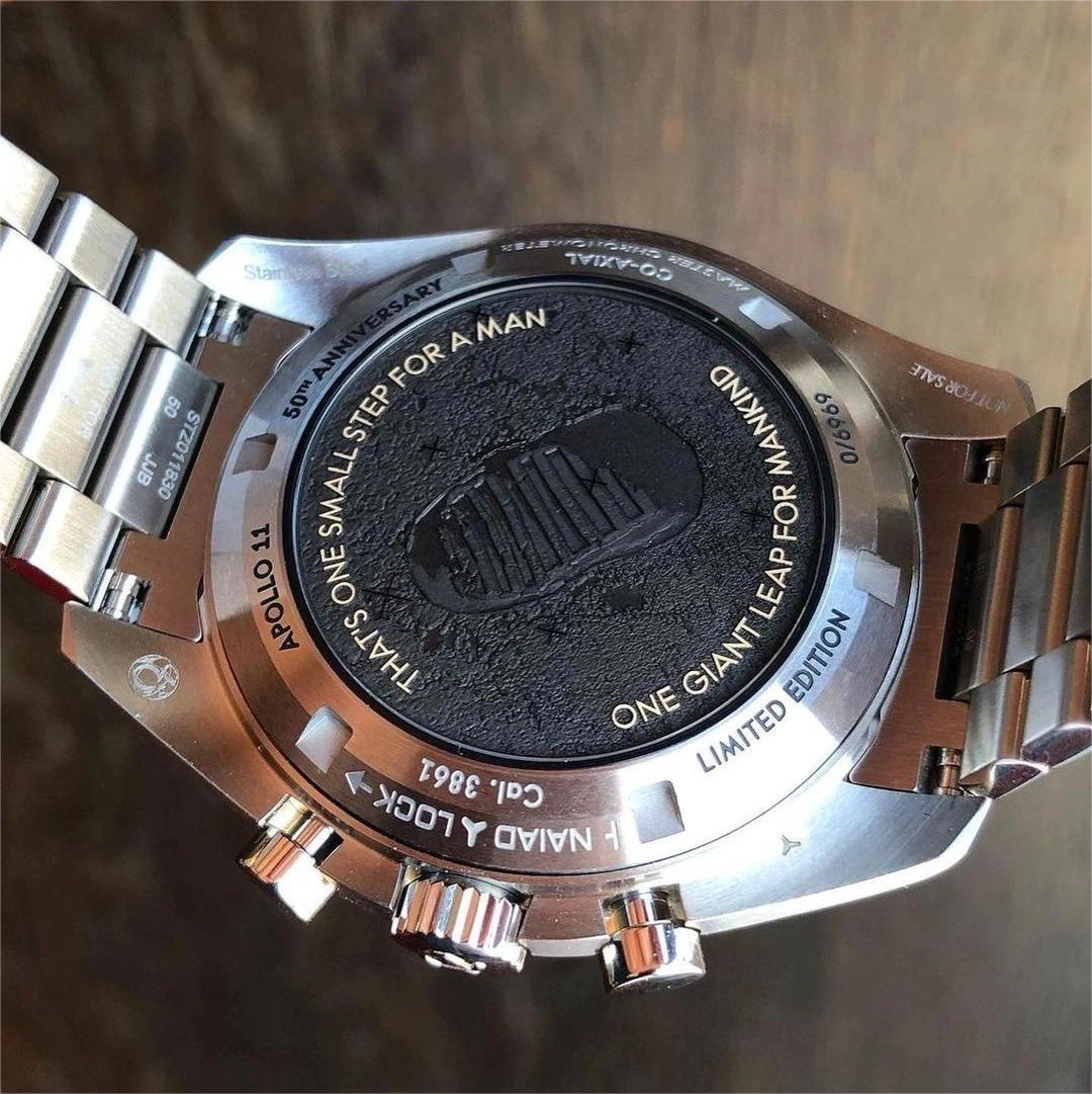 CO‑AXIAL MASTER CHRONOMETER CHRONOGRAPH 42 MM Apollo 11 50th anniversary-310.20.42.50.01.001 - Image 12