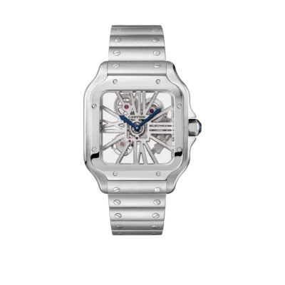 Alternative view of Cartier Santos de Cartier Skeleton WHSA0007(AAAAA version)