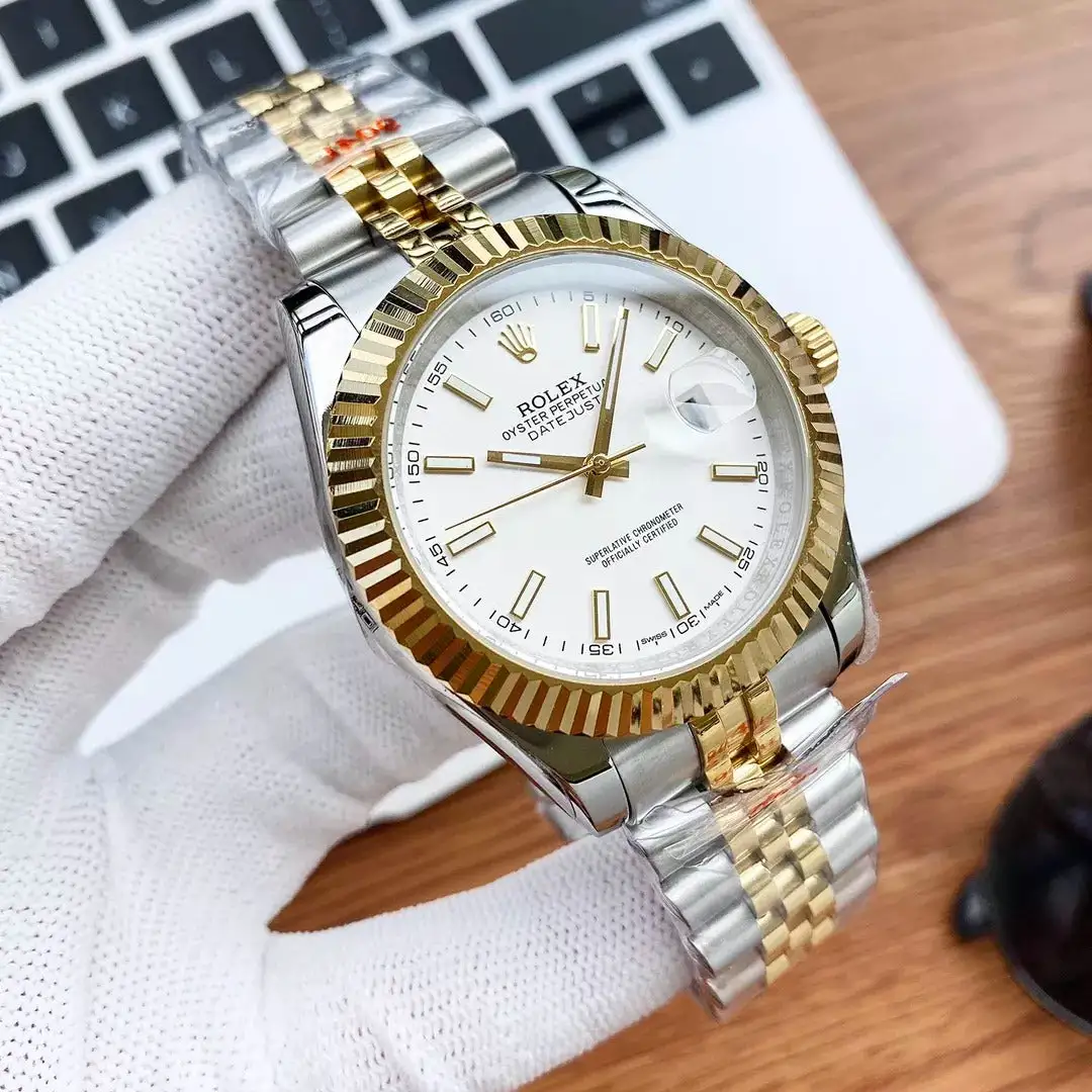 DATE JUST II GOLDMIX MULTICOLOR SELECTION 41MM m126333-0015 - Image 8