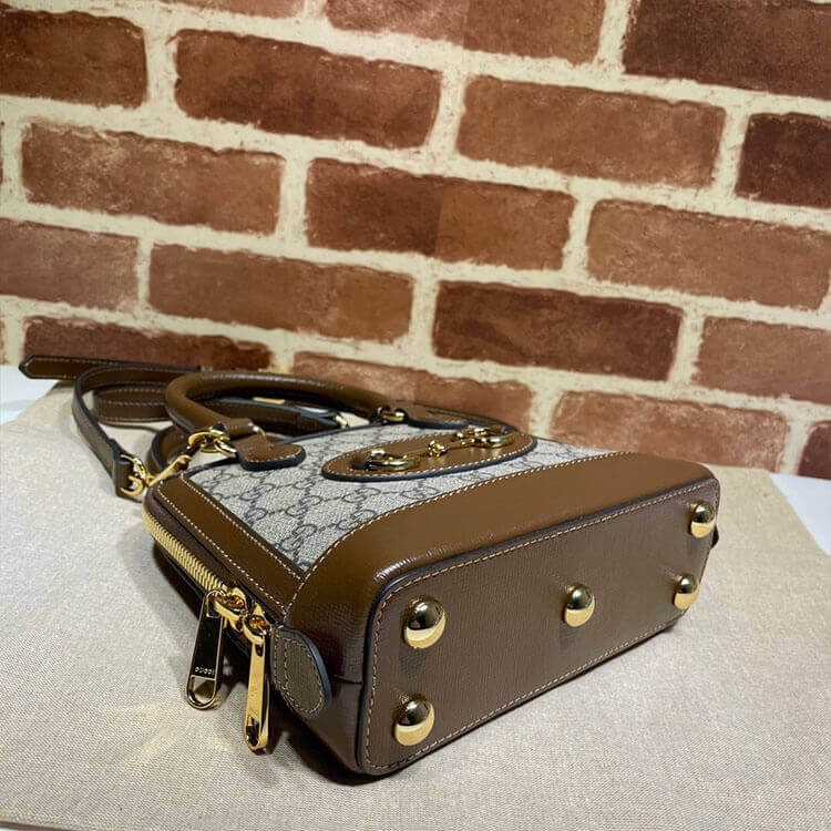 Gucci Horsebit 1955 Mini Top Handle Bag - Image 2