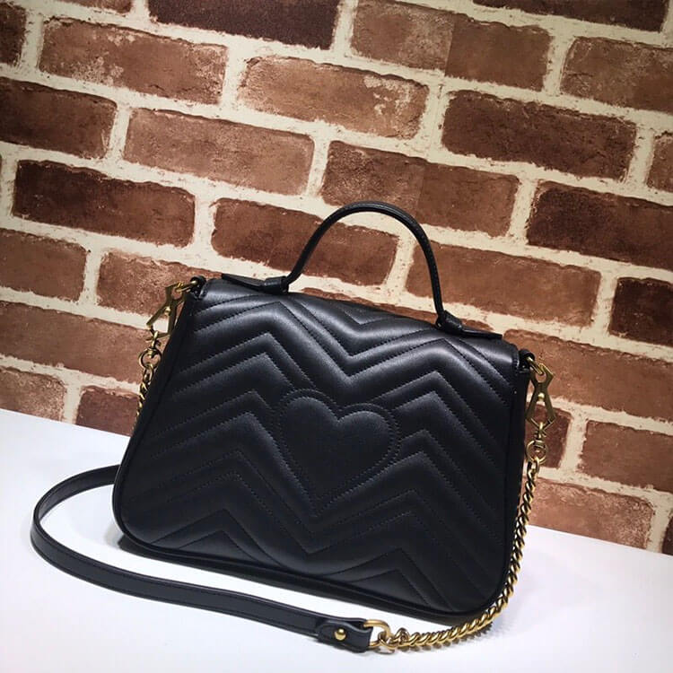 Gucci GG Marmont Small Top Handle Bag - Image 6