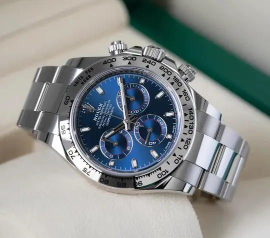 Rolex Daytona Blue White Gold m116509-0071 40mm - Image 4