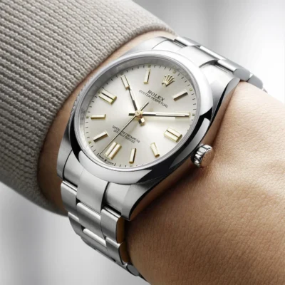 Alternative view of OYSTER PERPETUAL 124300 Series(Champagne gold)