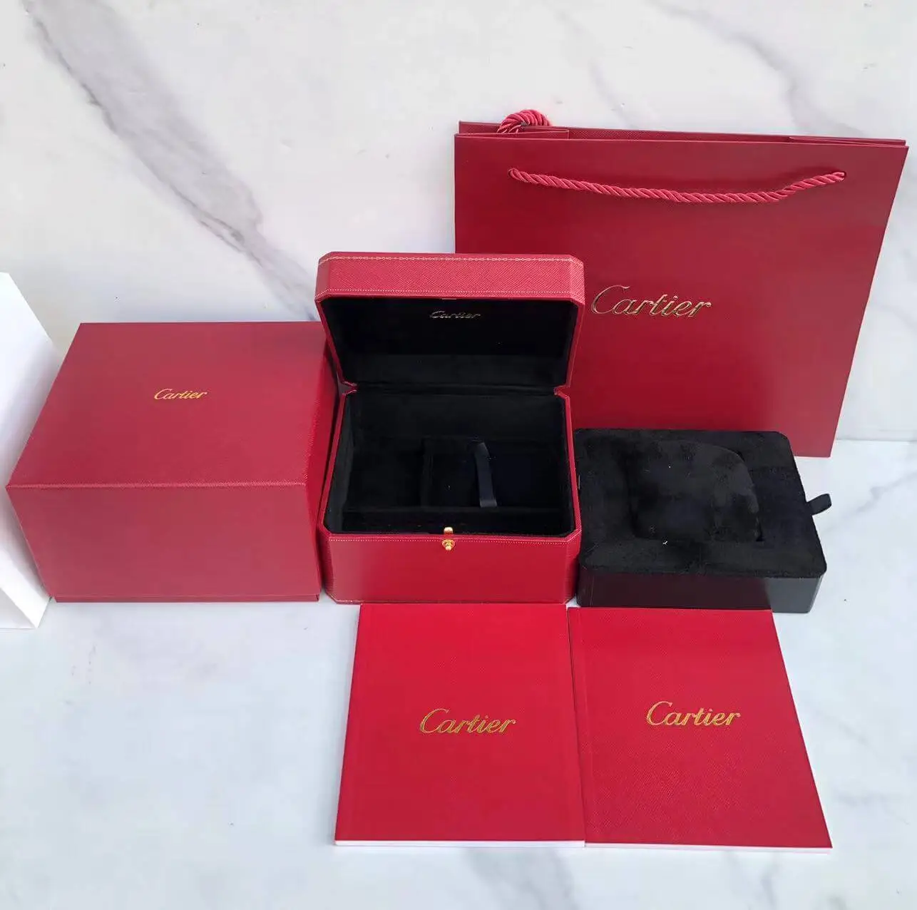 CARTIER santos 18kt Yellow Gold Men's WatchItem -WGSA0007(AAAAA) - Image 6