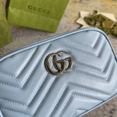 Alternative view of GG Marmont matelasse mini bag