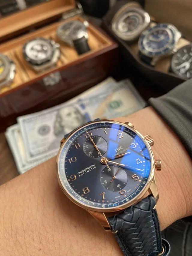 IWC Portugieser IW371614 watch (PORTUGIESER CHRONOGRAPH) - Image 6