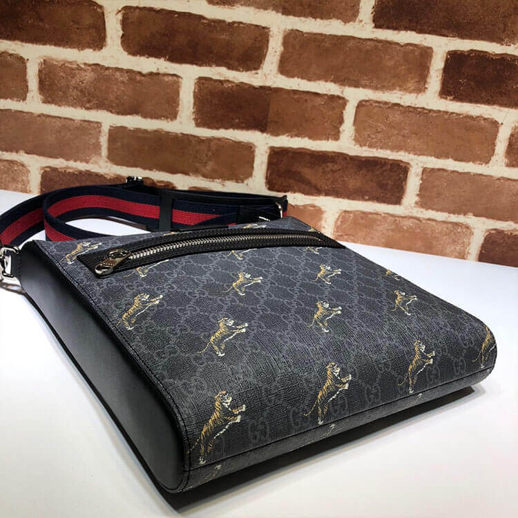 Gucci Bestiary Messenger With Tigers - Image 4
