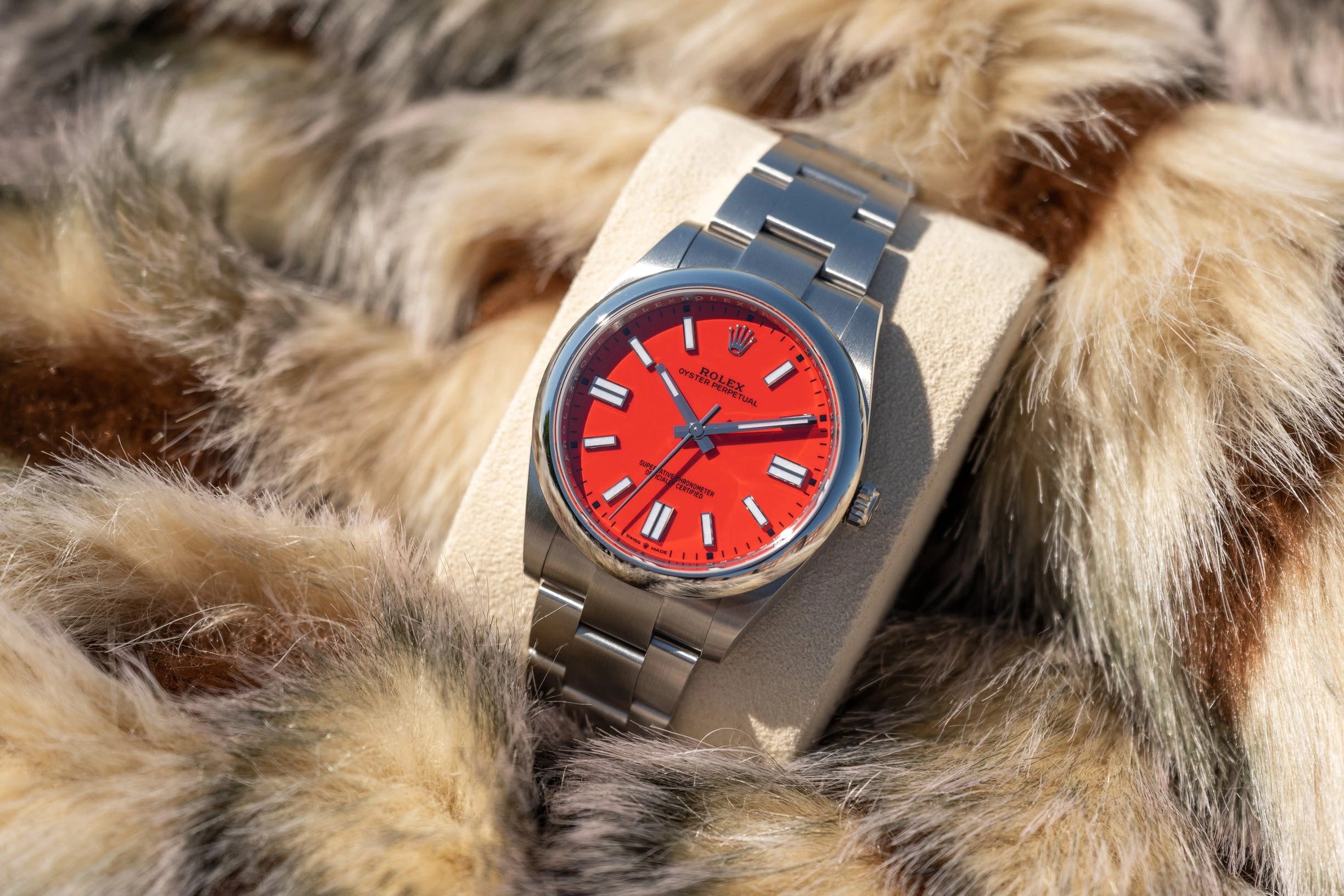 OYSTER PERPETUAL 124300 Series(orange) - Image 10