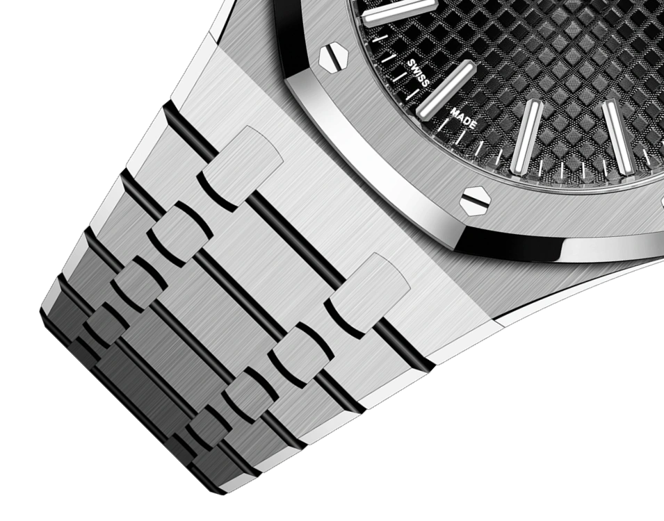 ROYAL OAK SERIES AUTOMATIC WINDING WATCH 5O ANNIVERSARY EDITION Ref. 15510ST.OO.1320ST.02(AAAAA version) - Image 5
