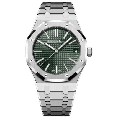 ROYAL OAK SELFWINDING 50TH ANNIVERSARY Ref. 15510ST.OO.1320ST.04 This 41 mm Royal Oak Selfwinding in stainless steel sports(AAAAA version)