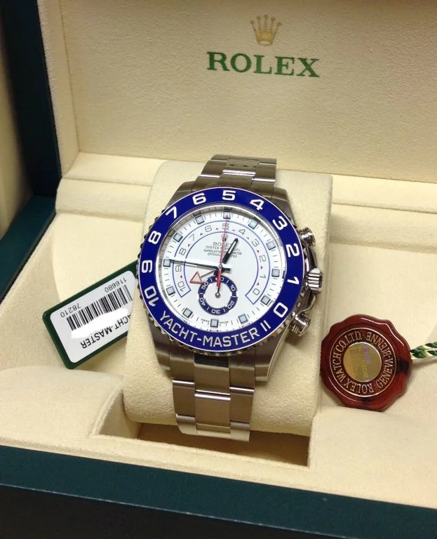 Rolex YACHT-MASTER II--(stainless steel strap) m116680-0002 - Image 2