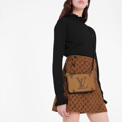 Alternative view of LV Double Zip Pochette