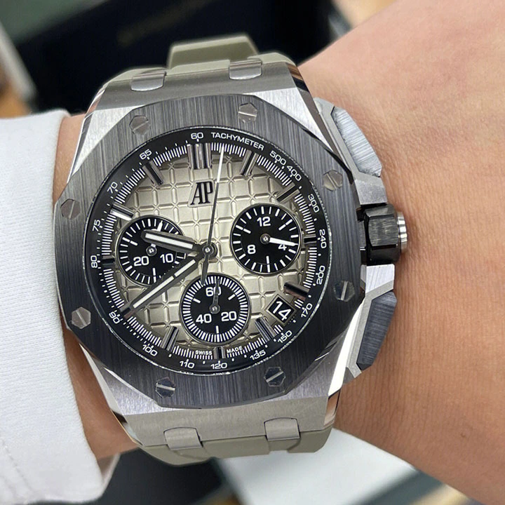 ROYAL OAK OFFSHORE SELFWINDING CHRONOGRAPH Ref. 26420SO.OO.A600CA.01 - Image 8