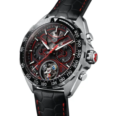 Alternative view of TAG Heuer x  Mario Kart  two joint watches limited edition stage