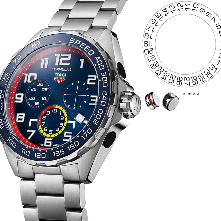 TAG HEUER FORMULA 1 X RED BULL RACING Quartz Chronograph - Diameter 43 mm CAZ101AL.BA0842 - Image 7