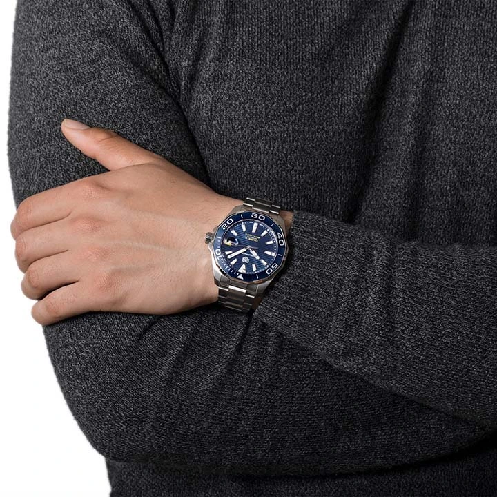 TAG HEUER AQUARACER Automatic Watch - Diameter 43 mm WAY201B.BA0927 - Image 8
