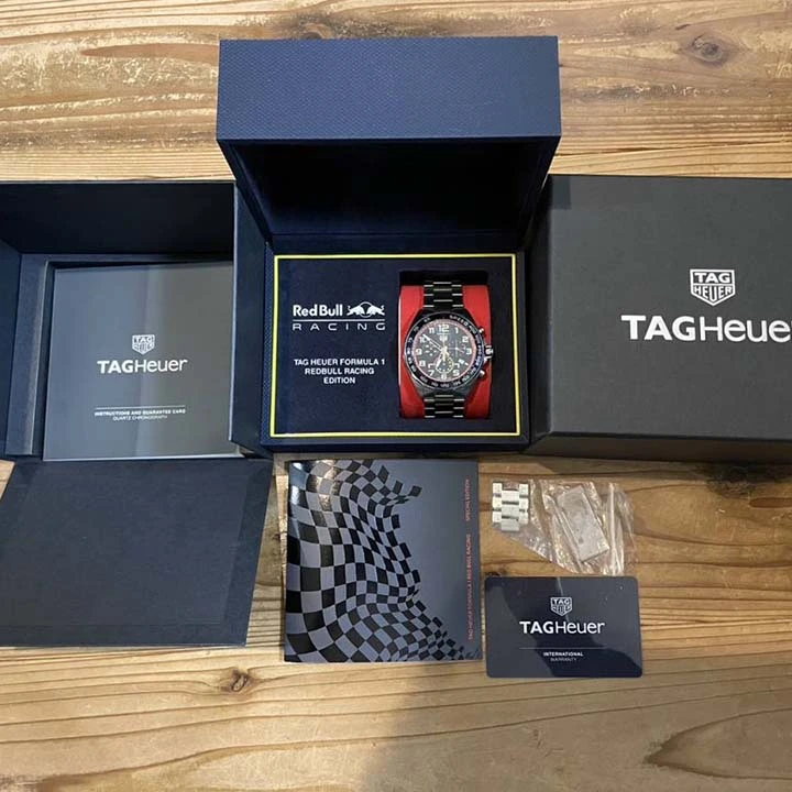 TAG HEUER FORMULA 1 X RED BULL RACING Quartz Chronograph - Diameter 43 mm CAZ101AL.BA0842 - Image 4