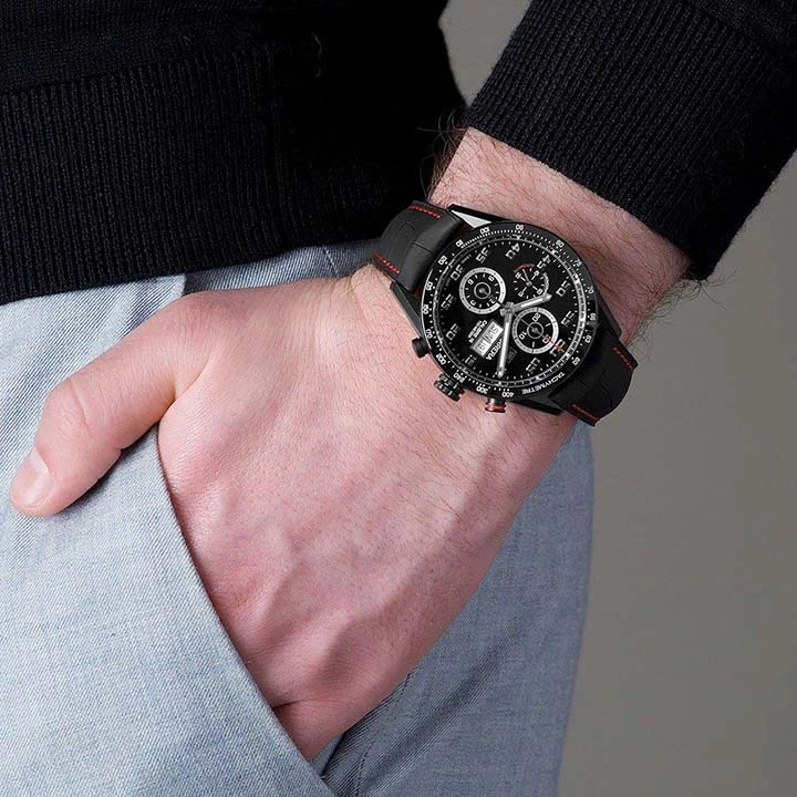 TAG HEUER CARRERA Automatic Chronograph - Diameter 43 mm CV2A81.FC6237 - Image 6