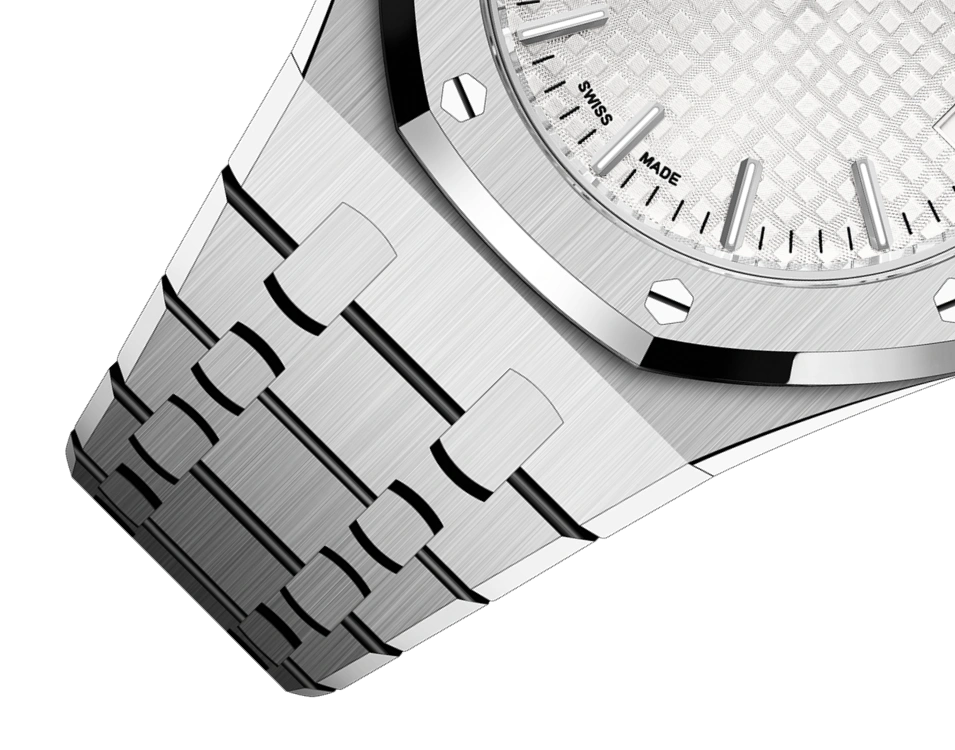 ROYAL OAK SERIES AUTOMATIC WINDING WATCH 5O ANNIVERSARY EDITION Ref. 15550ST.OO.1356ST.01 - Image 6