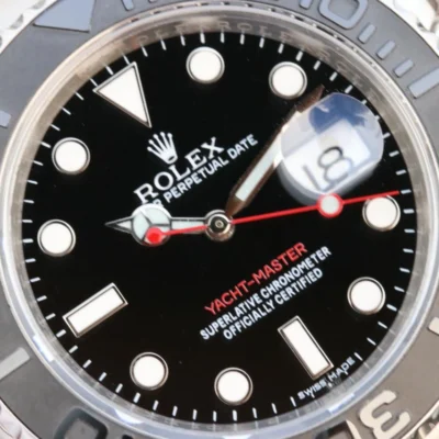 Alternative view of YACHT MASTER 1 ( BLACK & BLUE DIAL ) STAINLESS STEEL 40MM M116622