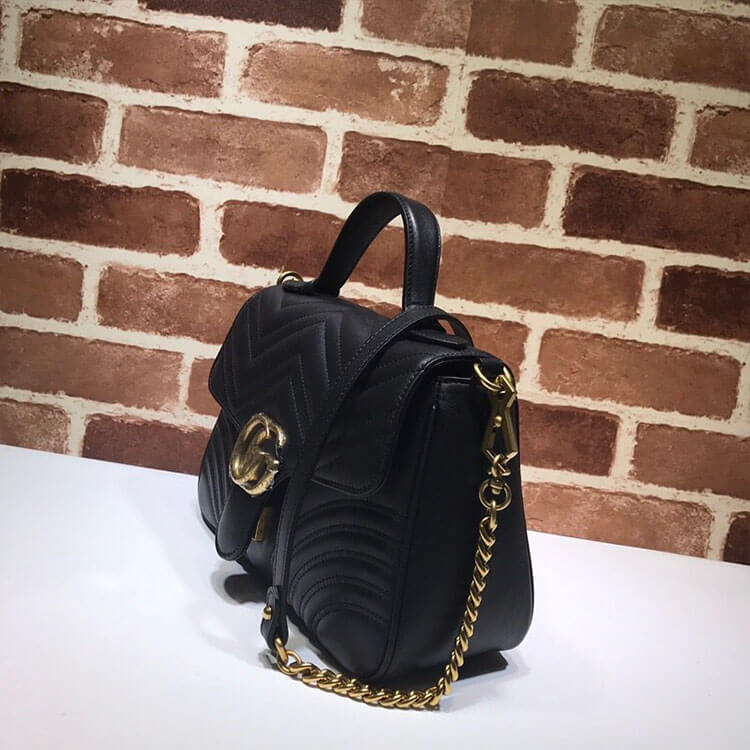 Gucci GG Marmont Small Top Handle Bag - Image 2