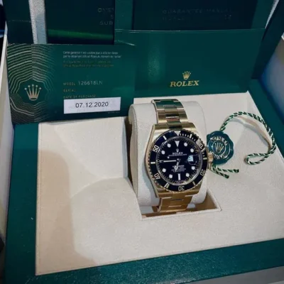 Alternative view of Rolex Rolex Perpetual Submariner m126618ln Series（Black dial）
