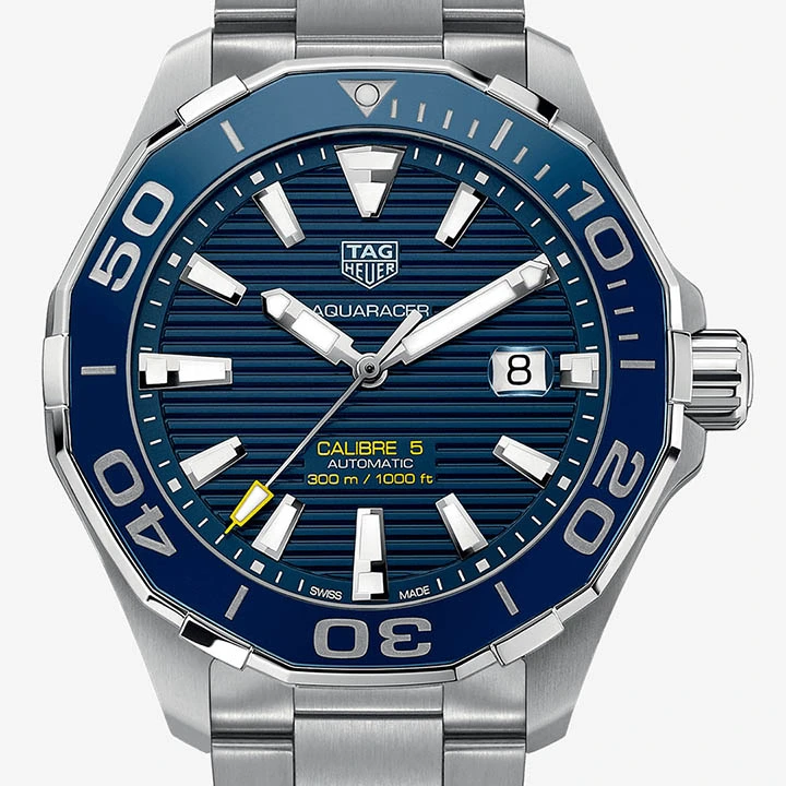 TAG HEUER AQUARACER Automatic Watch - Diameter 43 mm WAY201B.BA0927 - Image 5